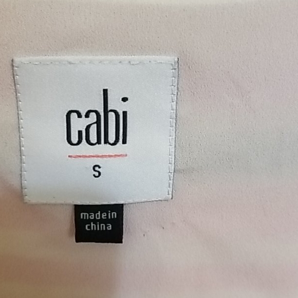 Cabi Pink Striped Blouse - Picture 7 of 8